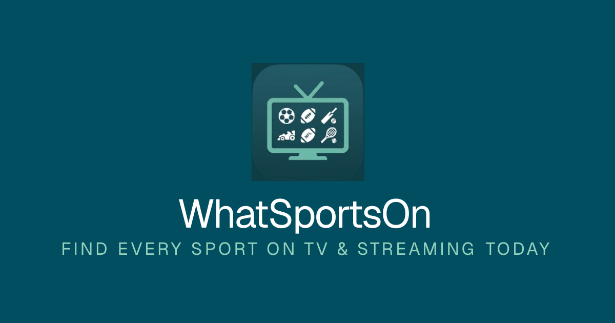 WhatSportsOn logo